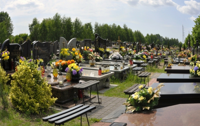 Miejsce na cmentarzu